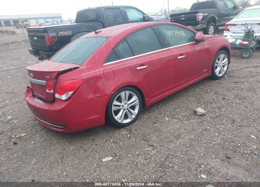 2014 CHEVROLET CRUZE LTZ VIN: 1G1PG5SB2E7351957
