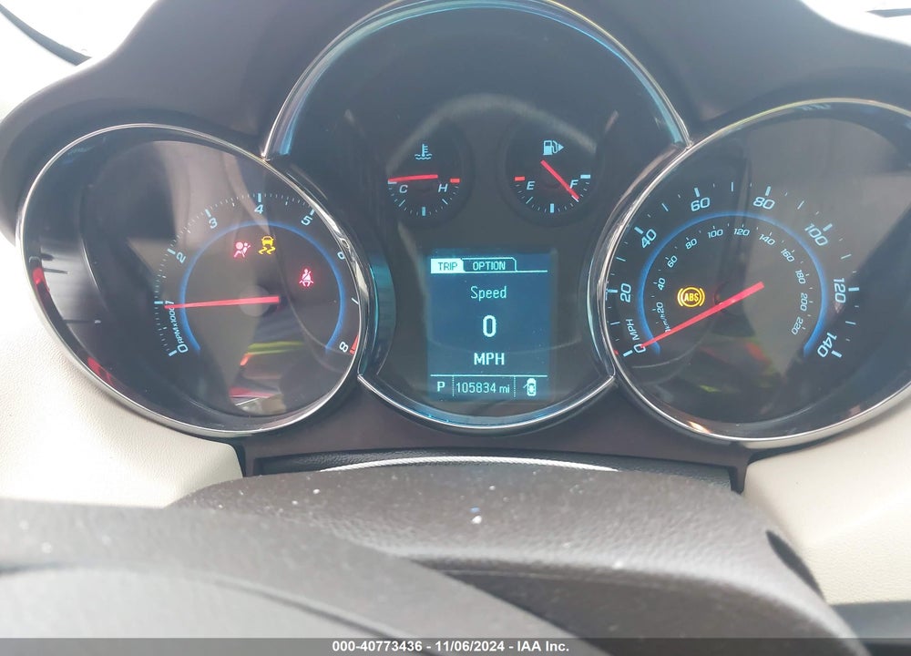 2014 CHEVROLET CRUZE LTZ VIN: 1G1PG5SB2E7351957
