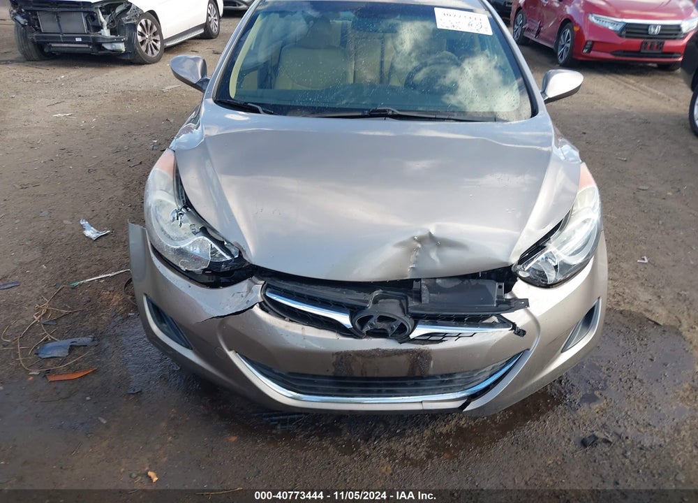 2013 HYUNDAI ELANTRA GLS VIN: 5NPDH4AE8DH382637