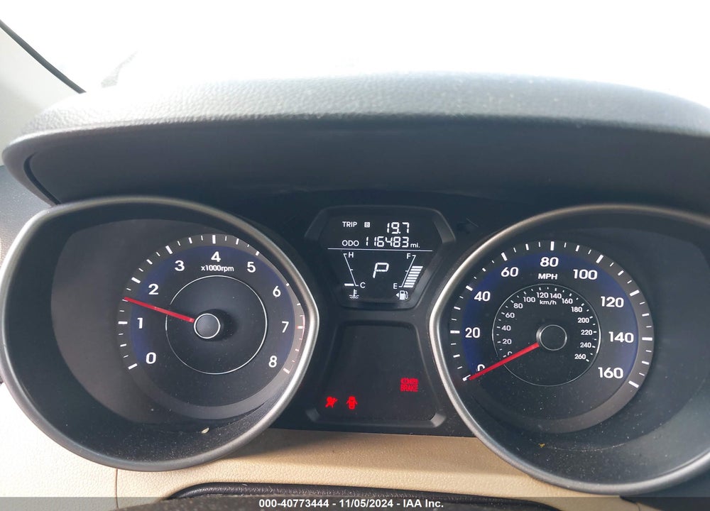 2013 HYUNDAI ELANTRA GLS VIN: 5NPDH4AE8DH382637