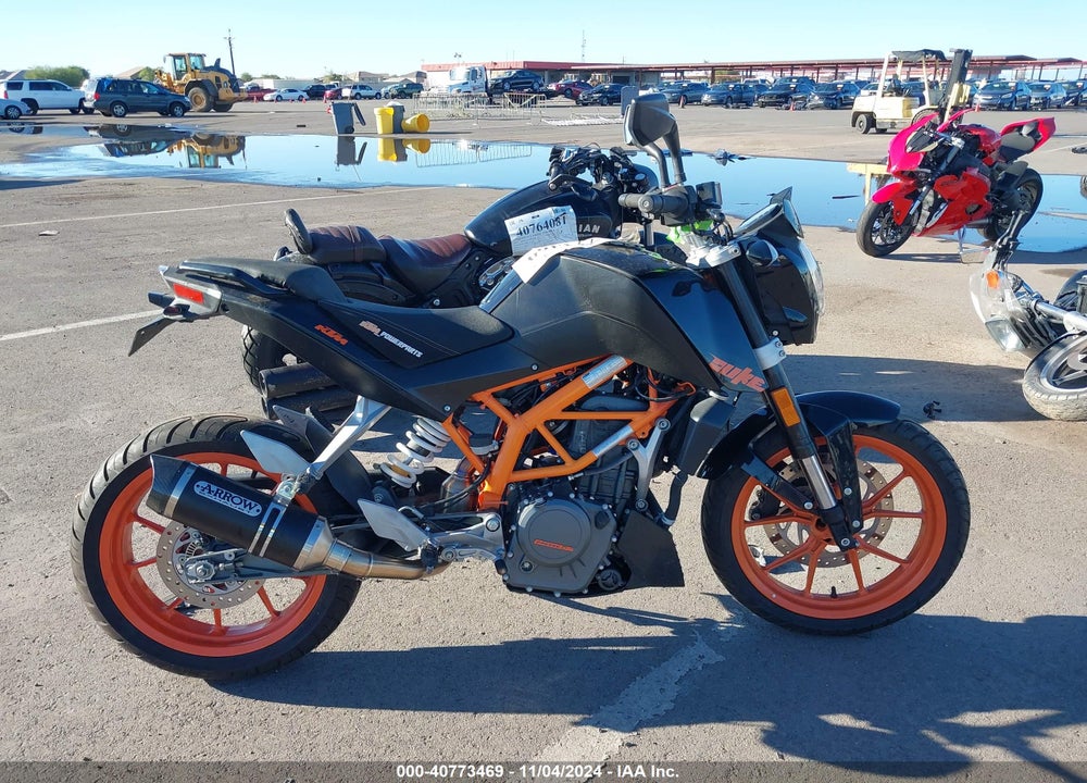 2015 KTM RC 390 VIN: MD2JGJ408FC255836