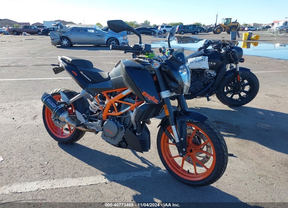 2015 KTM RC 390 VIN: MD2JGJ408FC255836