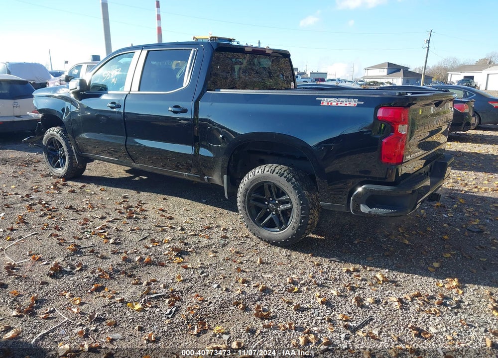 2022 CHEVROLET SILVERADO 1500 LTD 4WD SHORT BED LT TRAIL BOSS VIN: 1GCPYFED1NZ232695