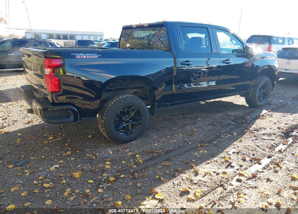 2022 CHEVROLET SILVERADO 1500 LTD 4WD SHORT BED LT TRAIL BOSS VIN: 1GCPYFED1NZ232695