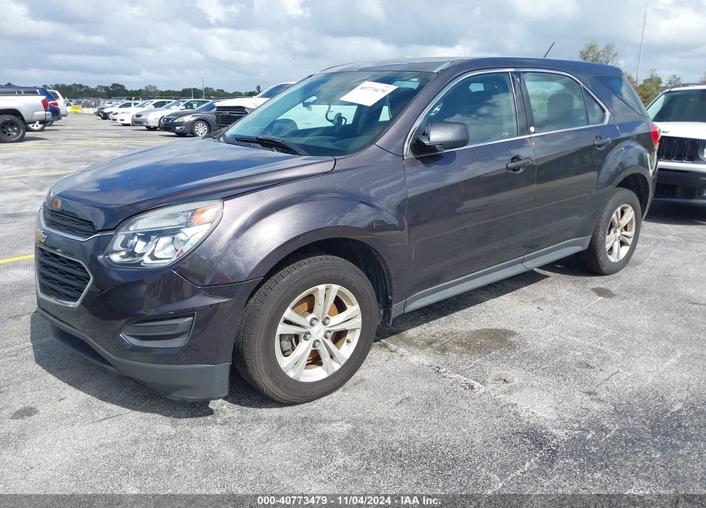 2016 CHEVROLET EQUINOX LS VIN: 2GNALBEK1G6304240