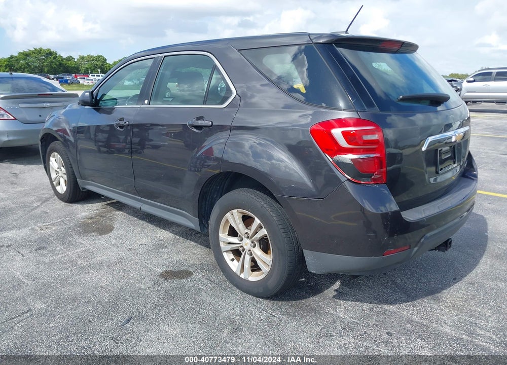 2016 CHEVROLET EQUINOX LS VIN: 2GNALBEK1G6304240