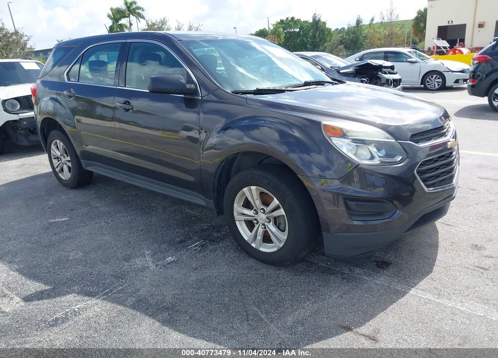 2016 CHEVROLET EQUINOX LS VIN: 2GNALBEK1G6304240