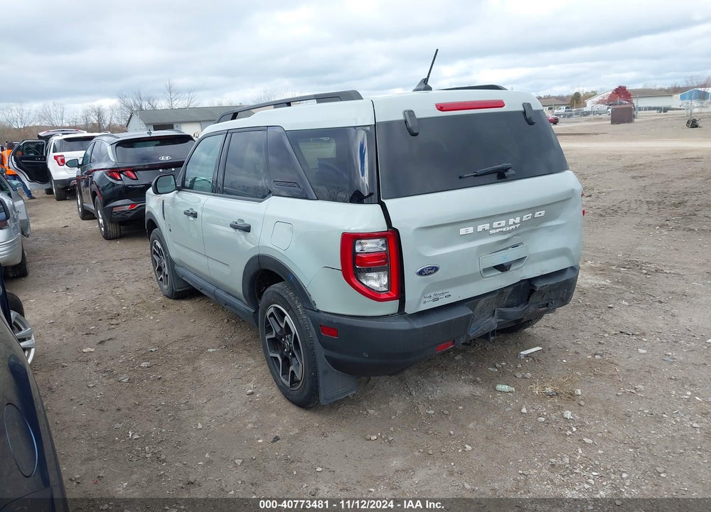 2021 FORD BRONCO SPORT BIG BEND VIN: 3FMCR9B64MRB32608