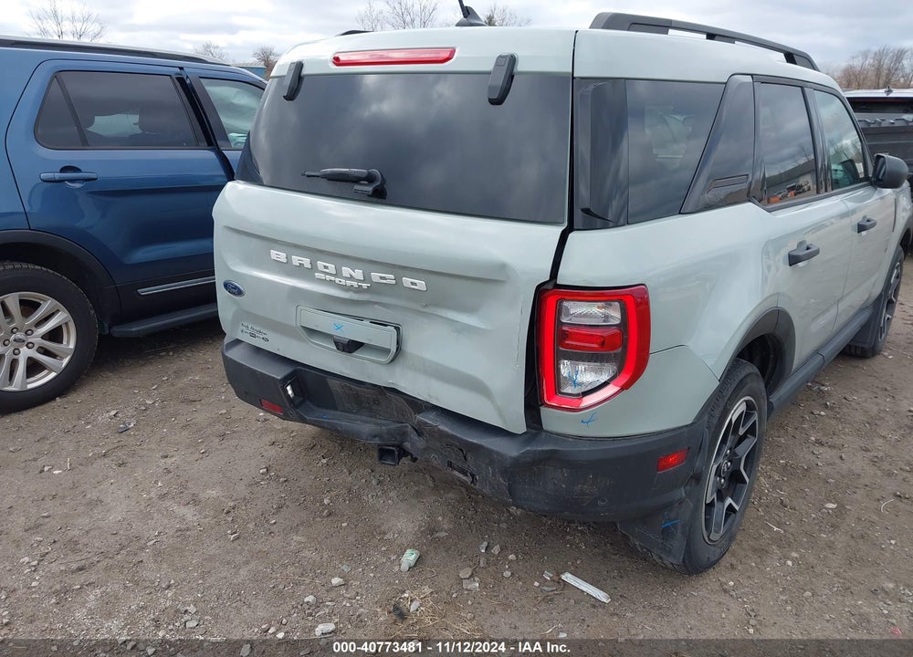 2021 FORD BRONCO SPORT BIG BEND VIN: 3FMCR9B64MRB32608
