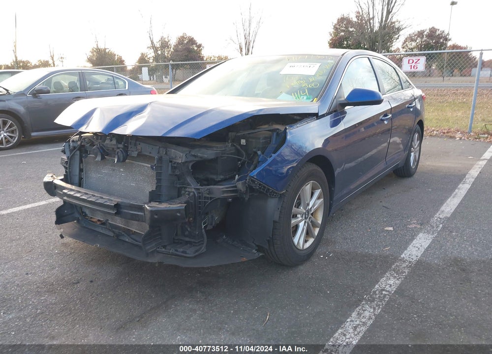 2016 HYUNDAI SONATA SE VIN: 5NPE24AF6GH318244