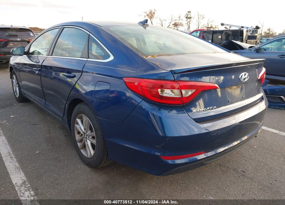 2016 HYUNDAI SONATA SE VIN: 5NPE24AF6GH318244