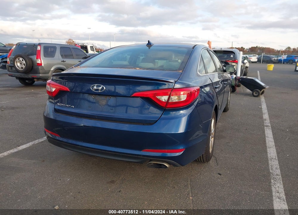 2016 HYUNDAI SONATA SE VIN: 5NPE24AF6GH318244
