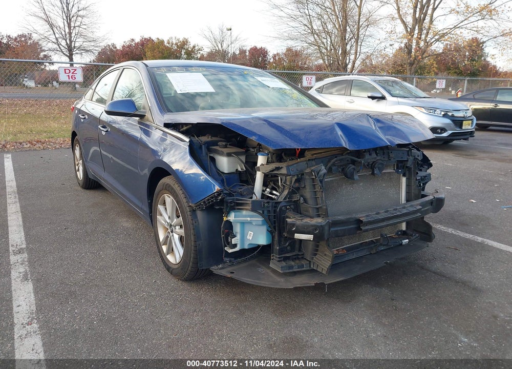 2016 HYUNDAI SONATA SE VIN: 5NPE24AF6GH318244