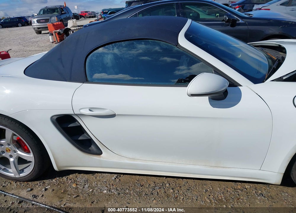 2017 PORSCHE 718 BOXSTER S VIN: WP0CB2A87HS240623