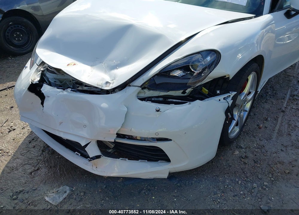 2017 PORSCHE 718 BOXSTER S VIN: WP0CB2A87HS240623