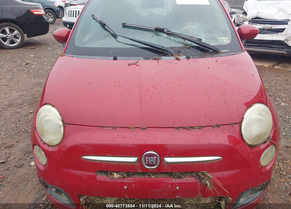 2012 FIAT 500 SPORT VIN: 3C3CFFBRXCT110088
