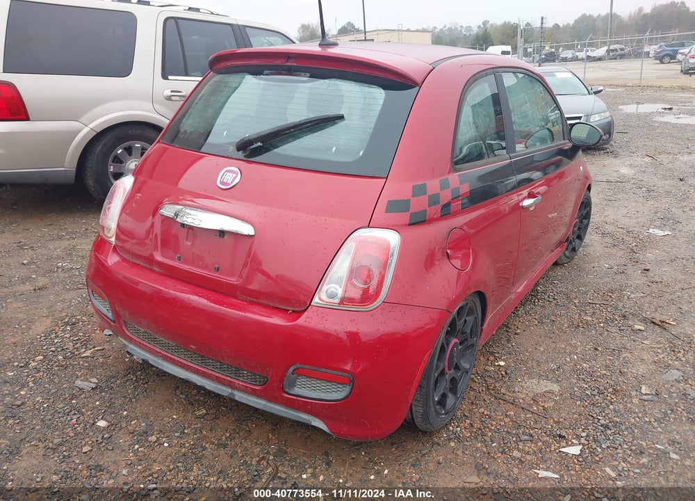 2012 FIAT 500 SPORT VIN: 3C3CFFBRXCT110088