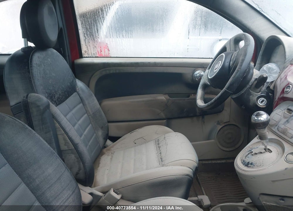 2012 FIAT 500 SPORT VIN: 3C3CFFBRXCT110088
