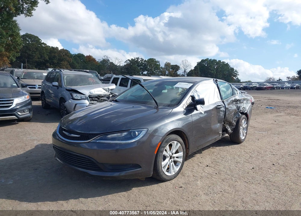 2016 CHRYSLER 200 TOURING VIN: 1C3CCCFB9GN182409