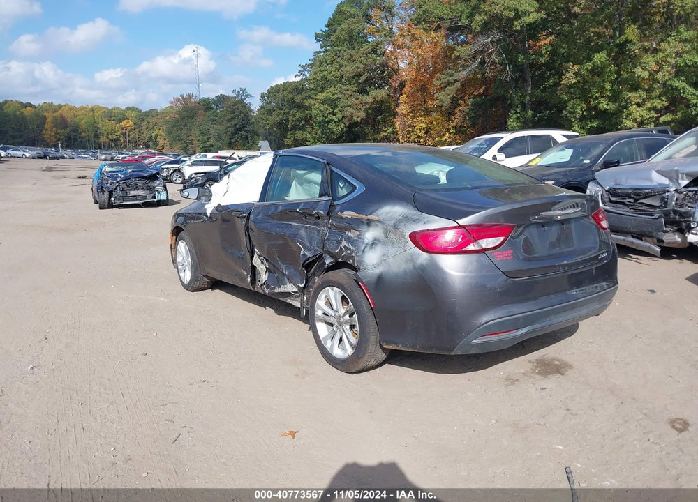 2016 CHRYSLER 200 TOURING VIN: 1C3CCCFB9GN182409
