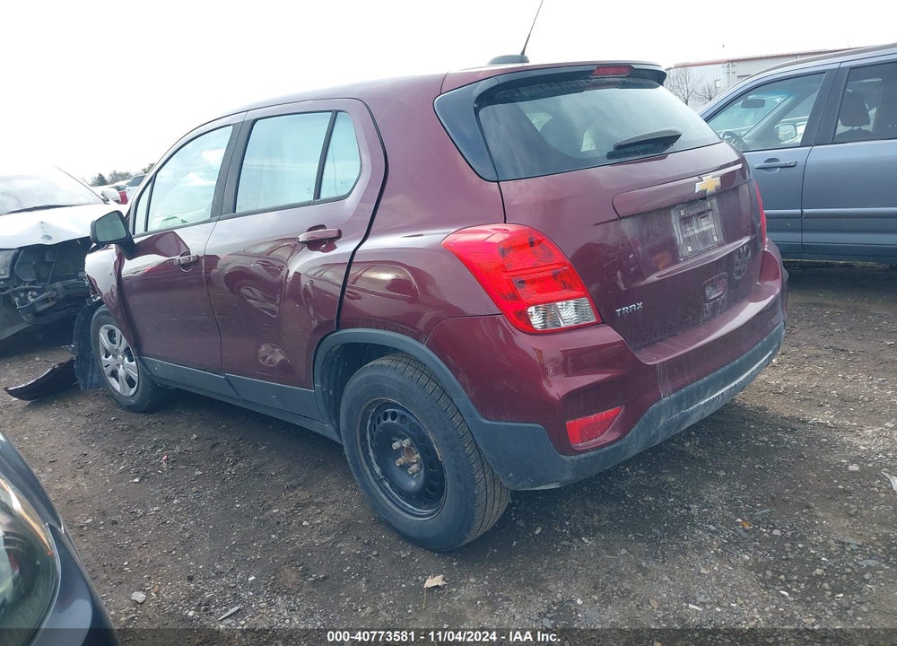 2017 CHEVROLET TRAX LS VIN: 3GNCJKSB2HL254156