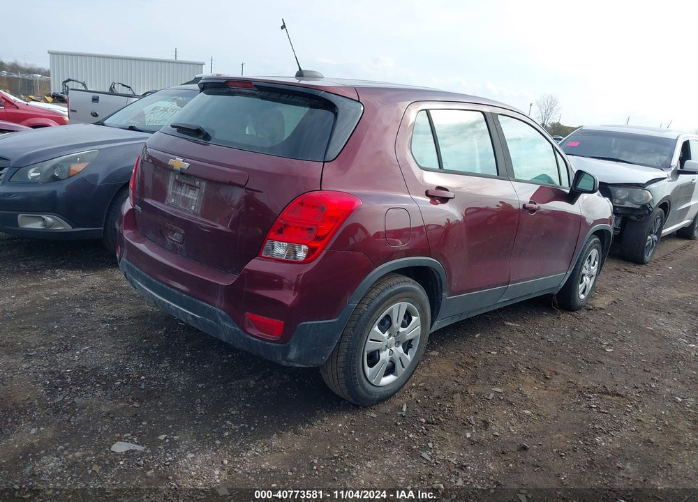 2017 CHEVROLET TRAX LS VIN: 3GNCJKSB2HL254156