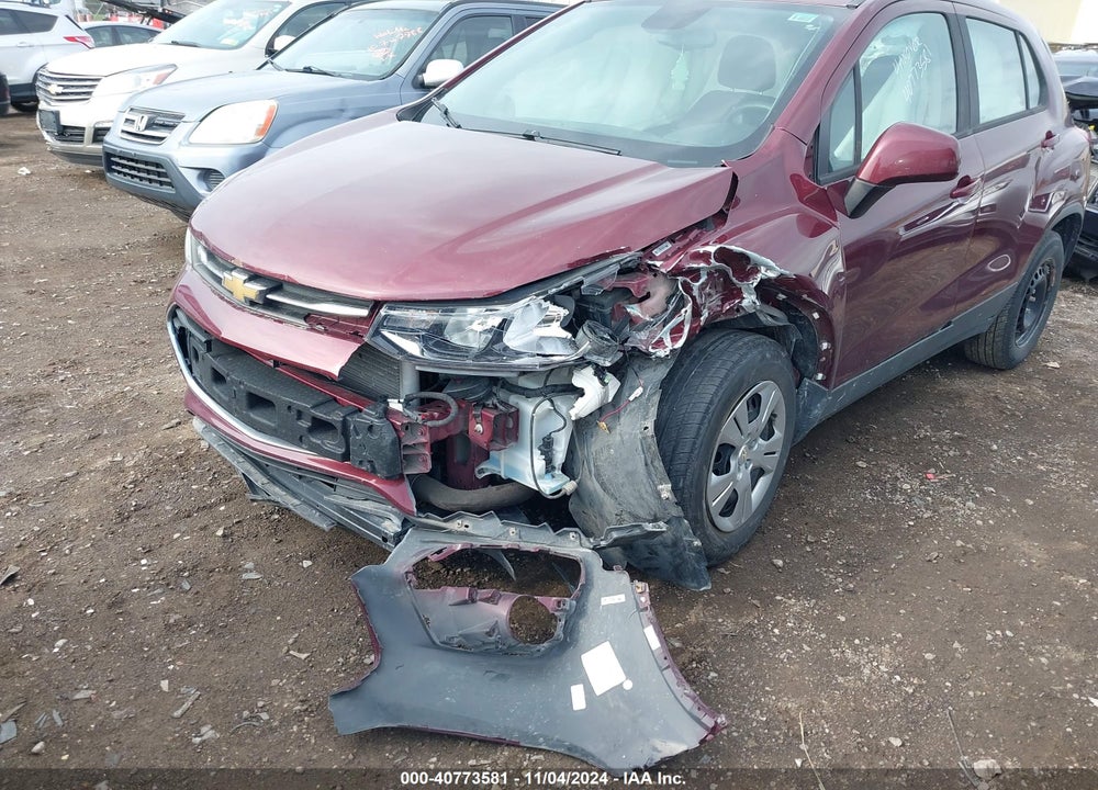 2017 CHEVROLET TRAX LS VIN: 3GNCJKSB2HL254156