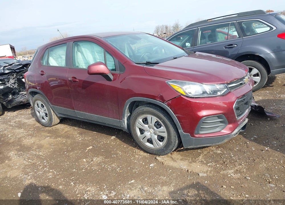 2017 CHEVROLET TRAX LS VIN: 3GNCJKSB2HL254156