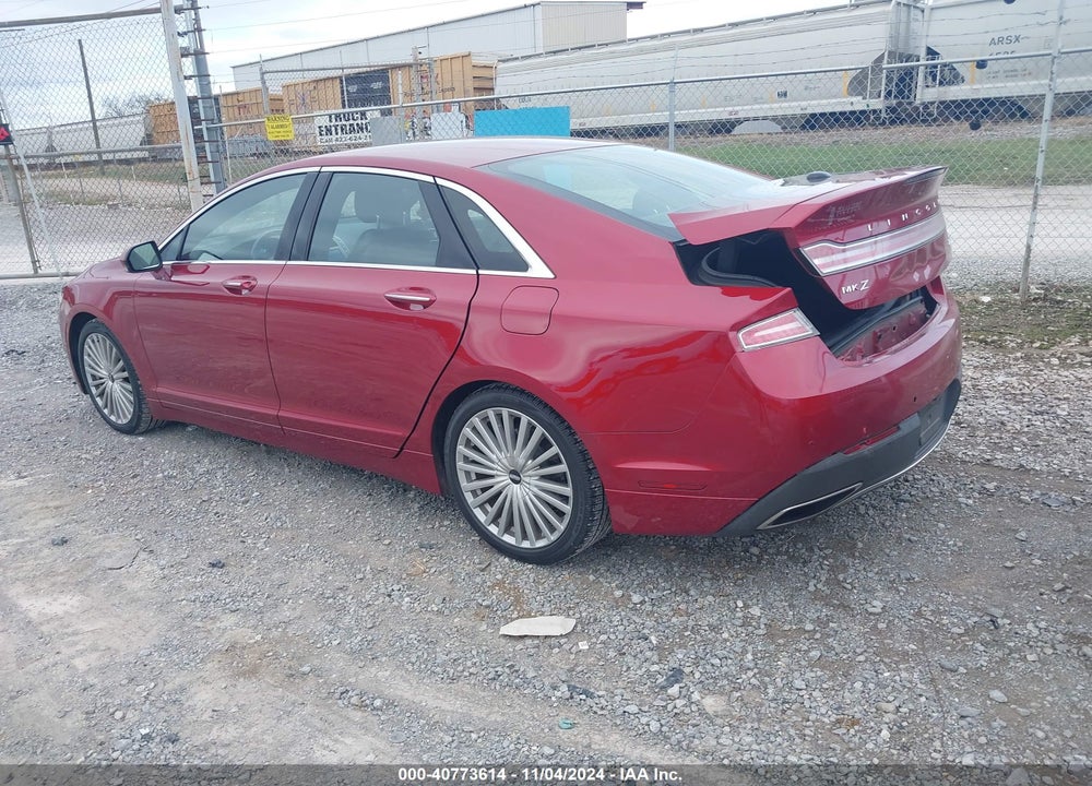 2017 LINCOLN MKZ RESERVE VIN: 3LN6L5E94HR606303