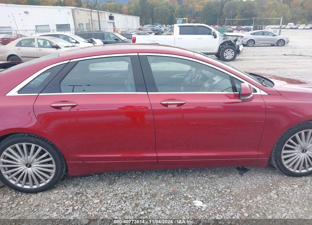 2017 LINCOLN MKZ RESERVE VIN: 3LN6L5E94HR606303
