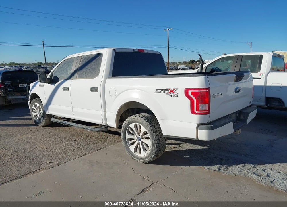 2017 FORD F-150 XL VIN: 1FTEW1EF6HKE10048