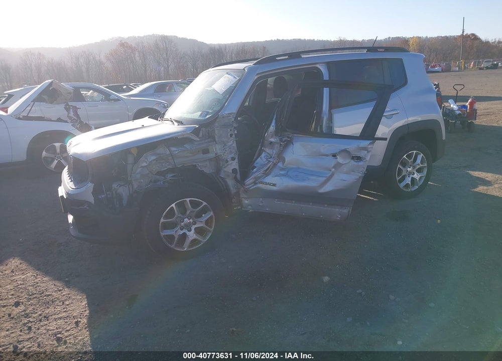 2016 JEEP RENEGADE LATITUDE VIN: ZACCJBBT6GPC60436