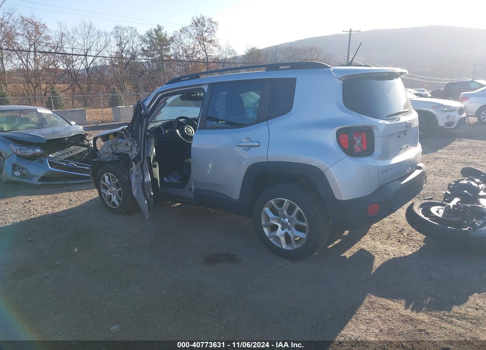 2016 JEEP RENEGADE LATITUDE VIN: ZACCJBBT6GPC60436