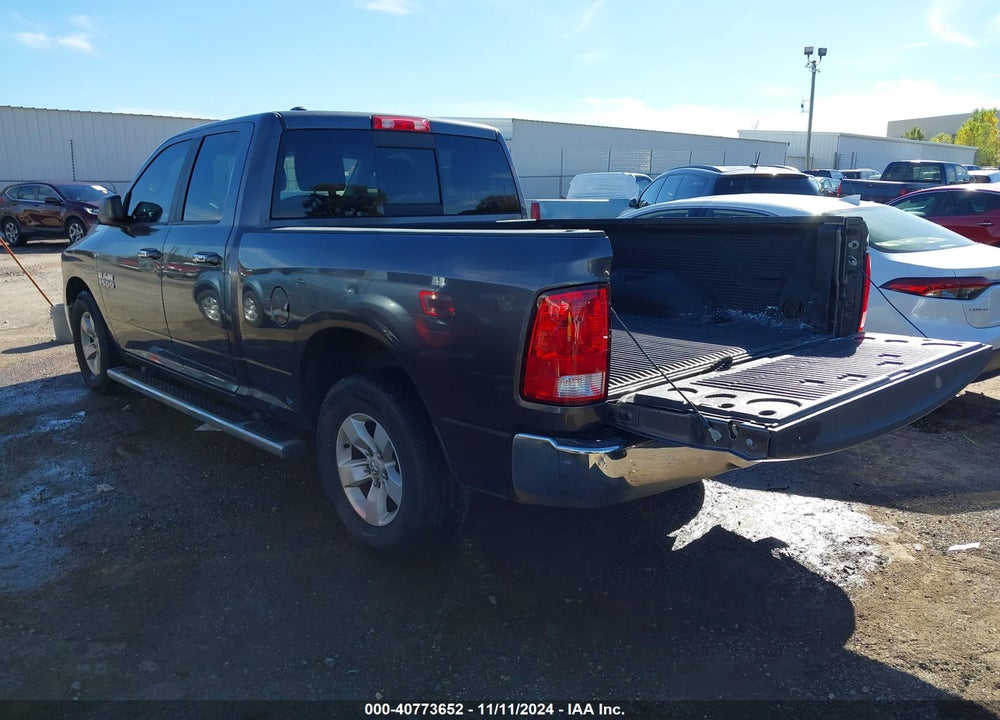 2017 RAM 1500 SLT 4X2 6'4 BOX VIN: 1C6RR6GG2HS695138
