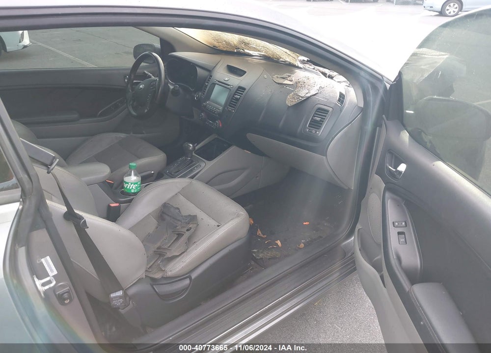 2014 KIA FORTE KOUP EX VIN: KNAFX6A80E5224390