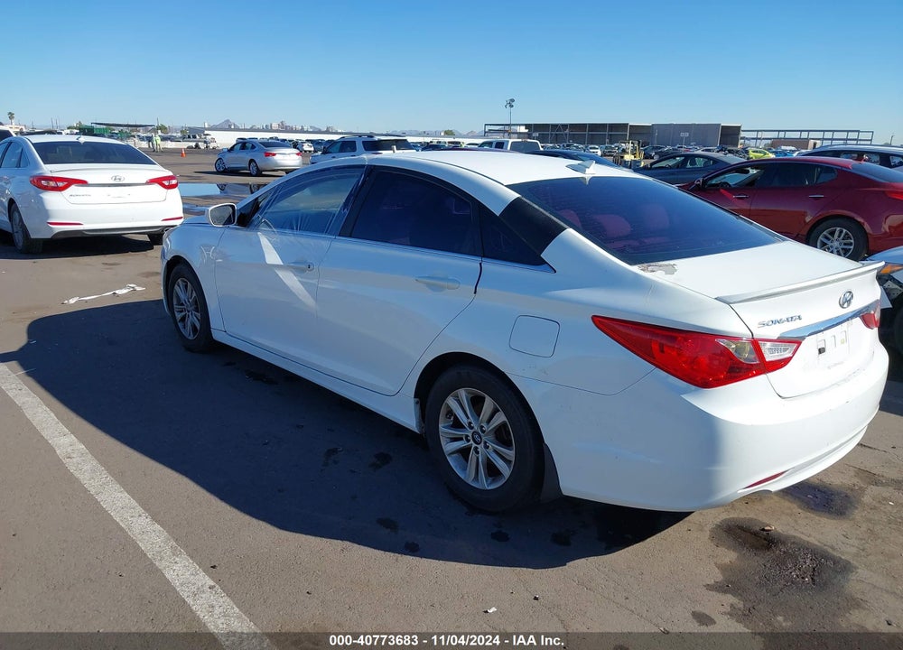 2013 HYUNDAI SONATA GLS VIN: 5NPEB4AC7DH735017