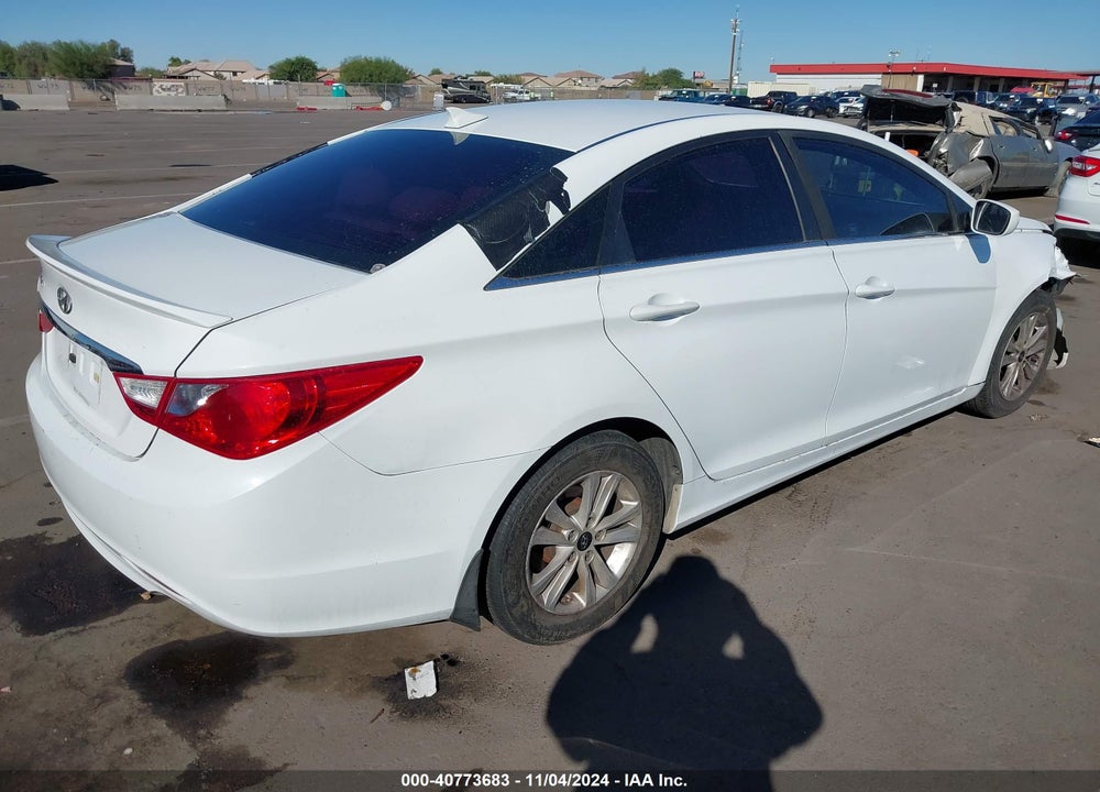 2013 HYUNDAI SONATA GLS VIN: 5NPEB4AC7DH735017