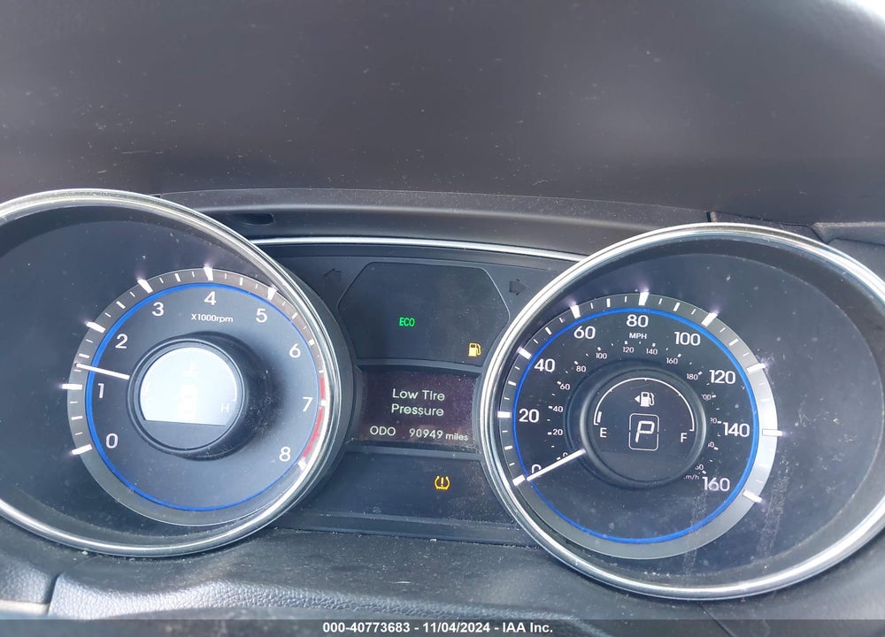 2013 HYUNDAI SONATA GLS VIN: 5NPEB4AC7DH735017