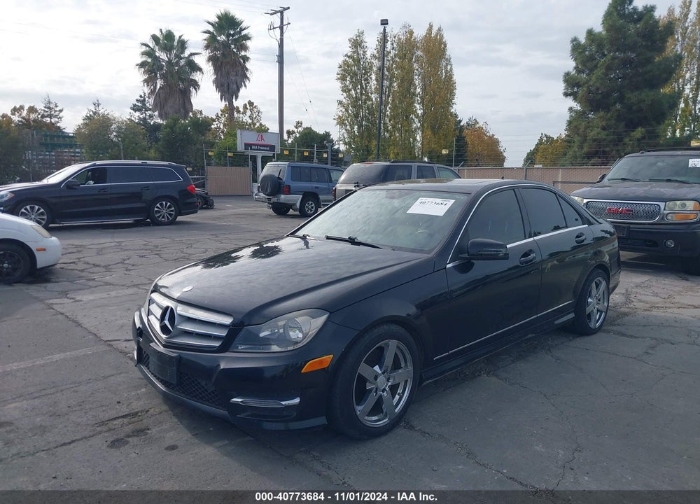 2013 MERCEDES-BENZ C 350 SPORT VIN: WDDGF5HB2DR289468