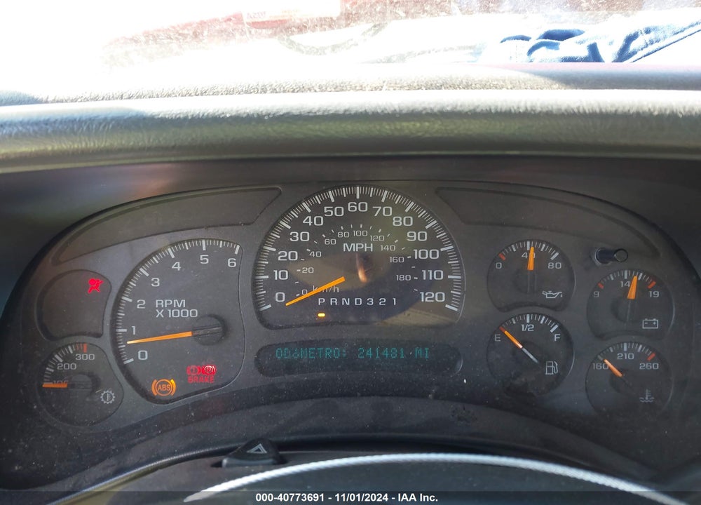 2007 CHEVROLET SILVERADO 2500HD CLASSIC LT1 VIN: 1GCHC29U37E200220