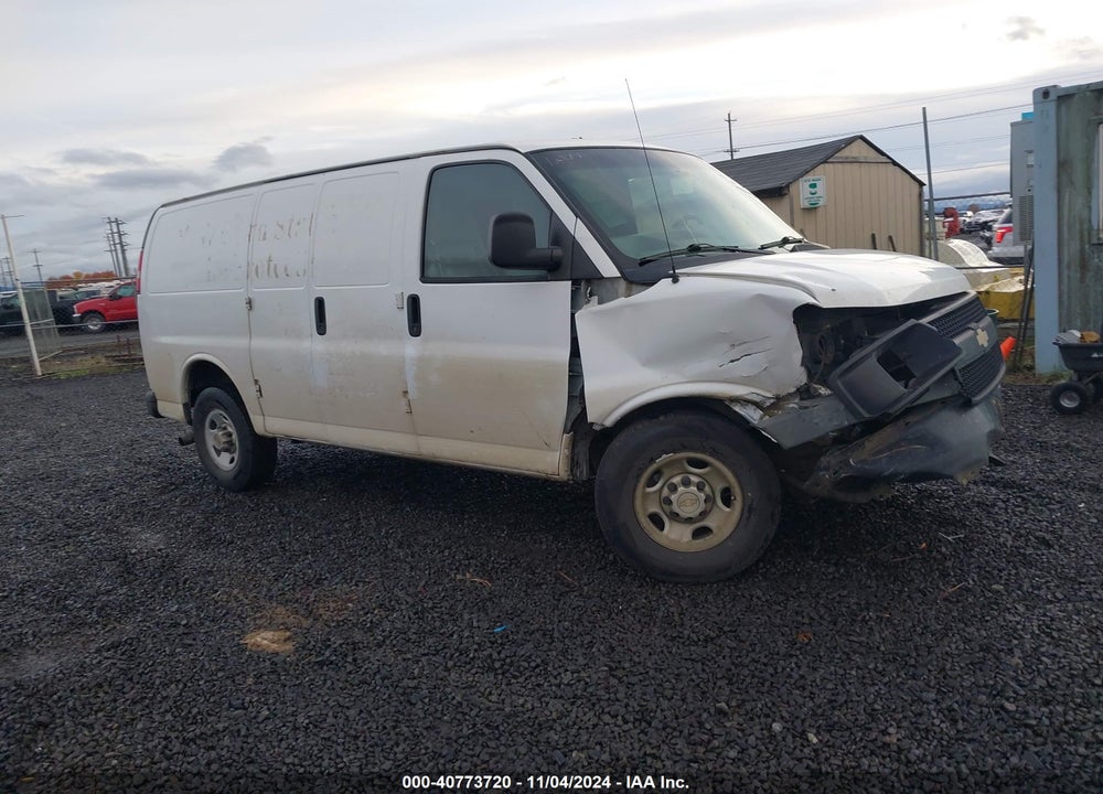 2013 CHEVROLET EXPRESS 2500 WORK VAN VIN: 1GCWGFCA1D1107989