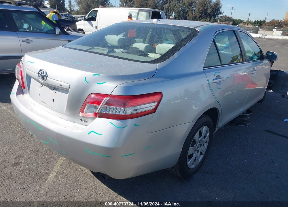 2011 TOYOTA CAMRY LE VIN: 4T4BF3EK6BR158309