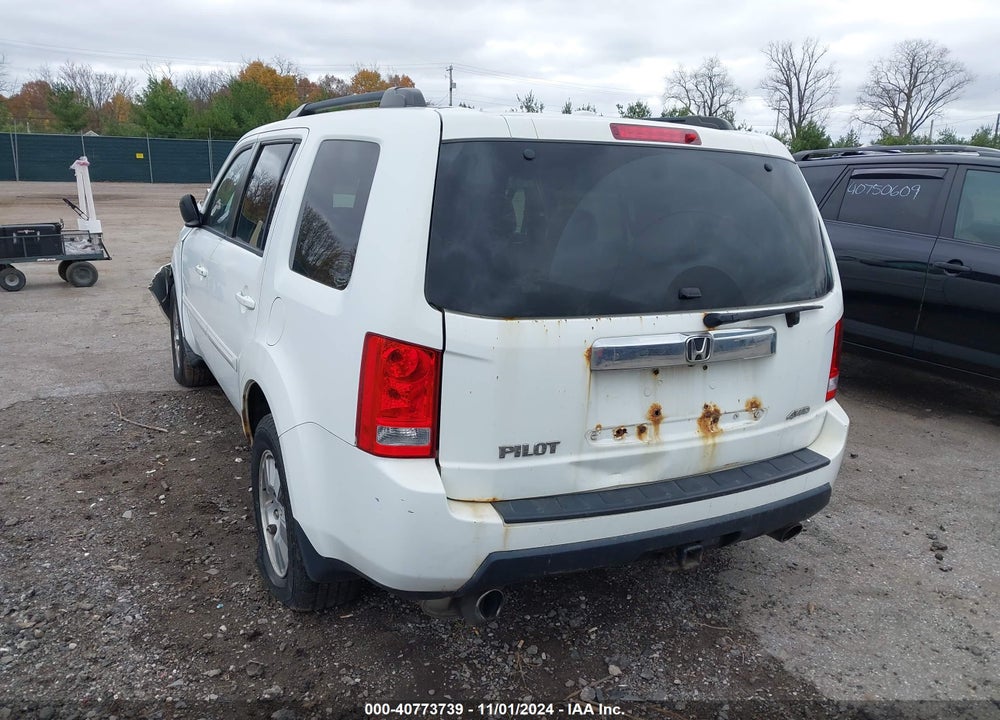 2010 HONDA PILOT EX-L VIN: 5FNYF4H50AB026674