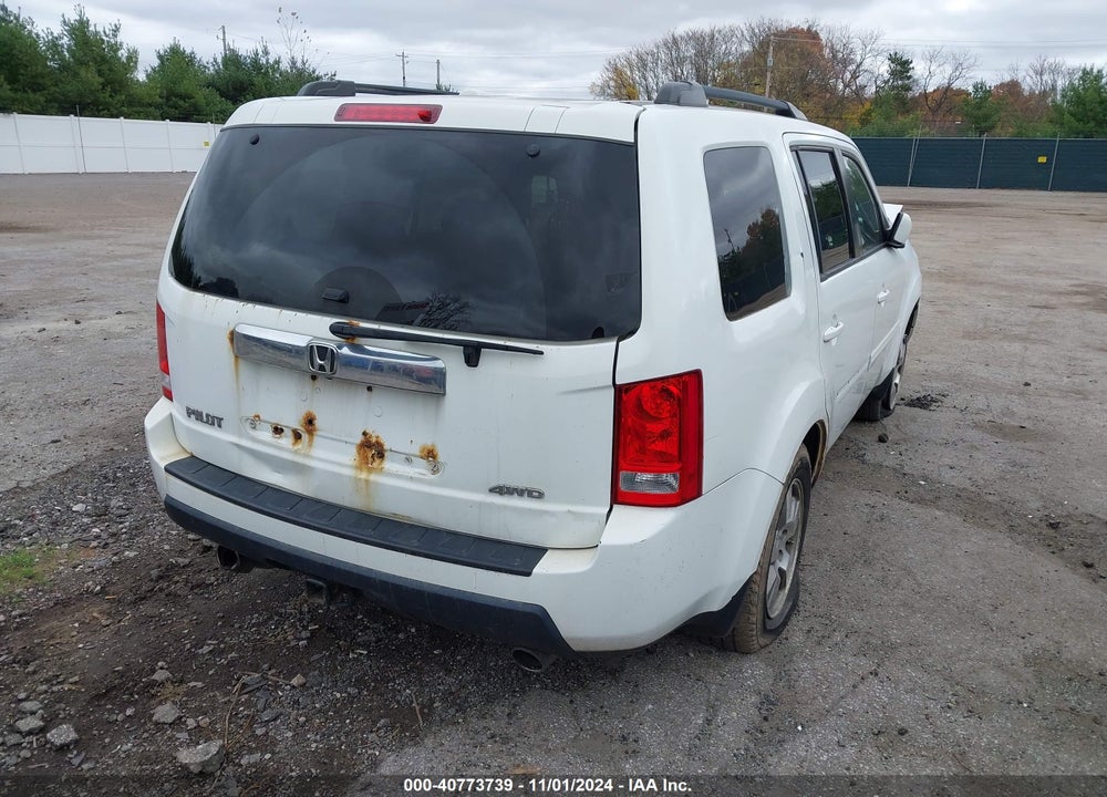 2010 HONDA PILOT EX-L VIN: 5FNYF4H50AB026674