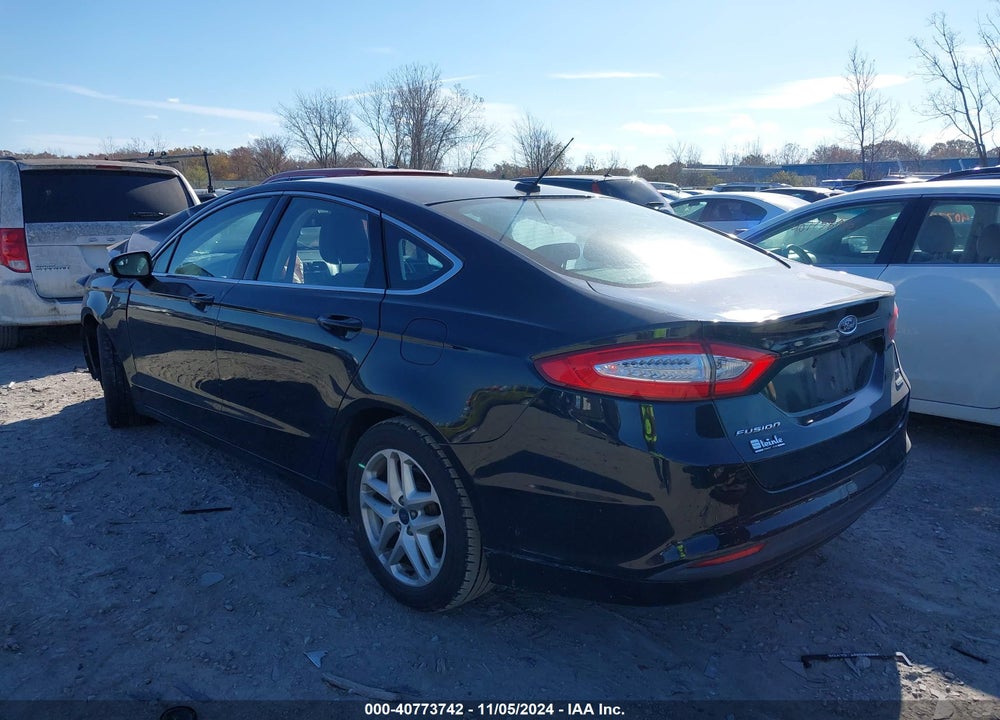 2014 FORD FUSION SE VIN: 3FA6P0HD5ER123125