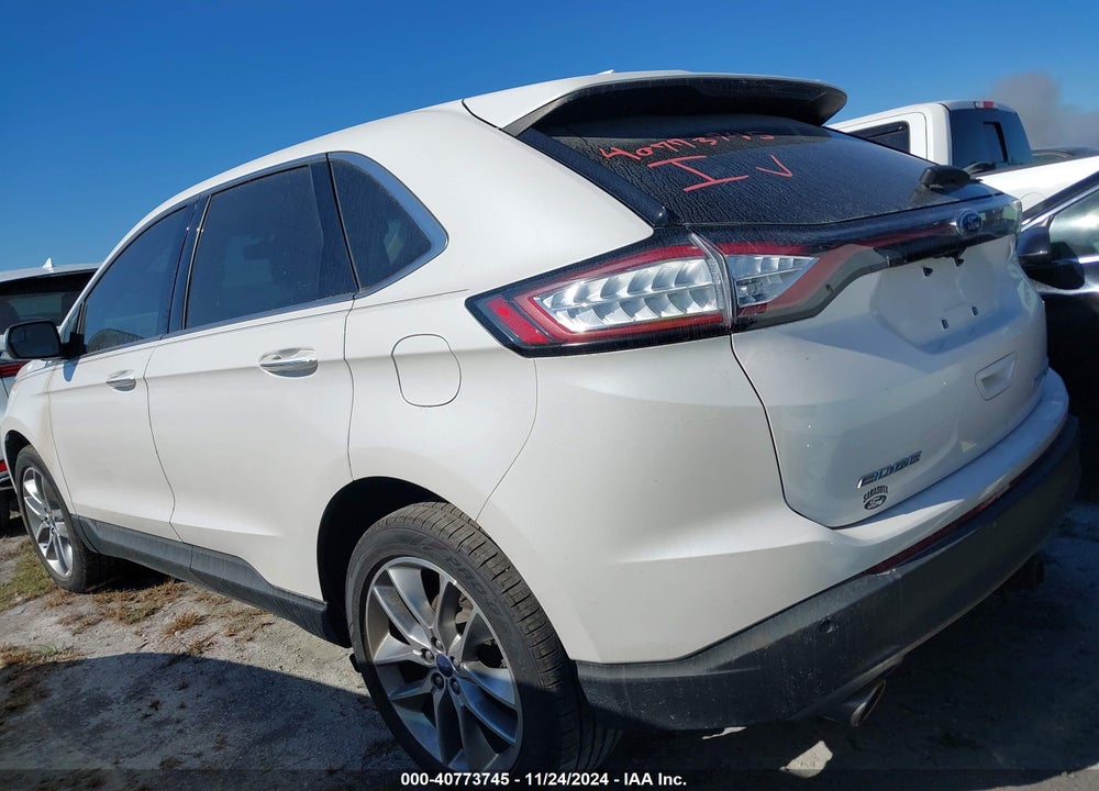 2018 FORD EDGE TITANIUM VIN: 2FMPK4K87JBB36253