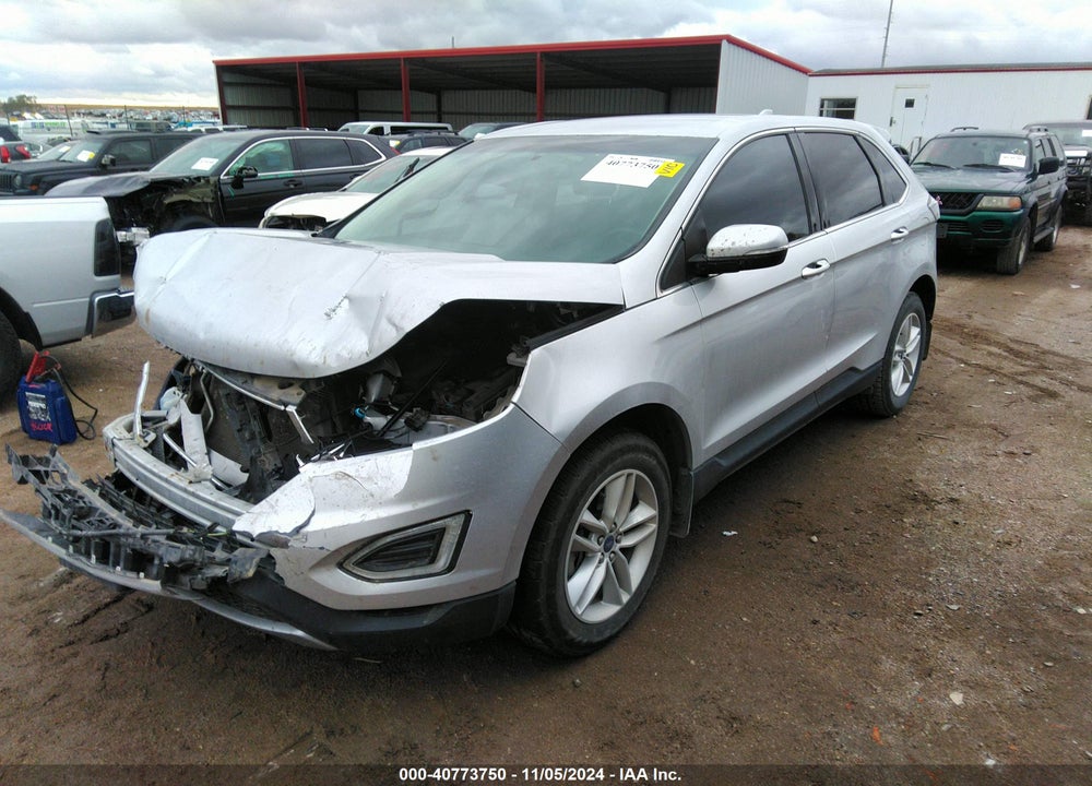 2015 FORD EDGE SEL VIN: 2FMTK3J98FBC33651