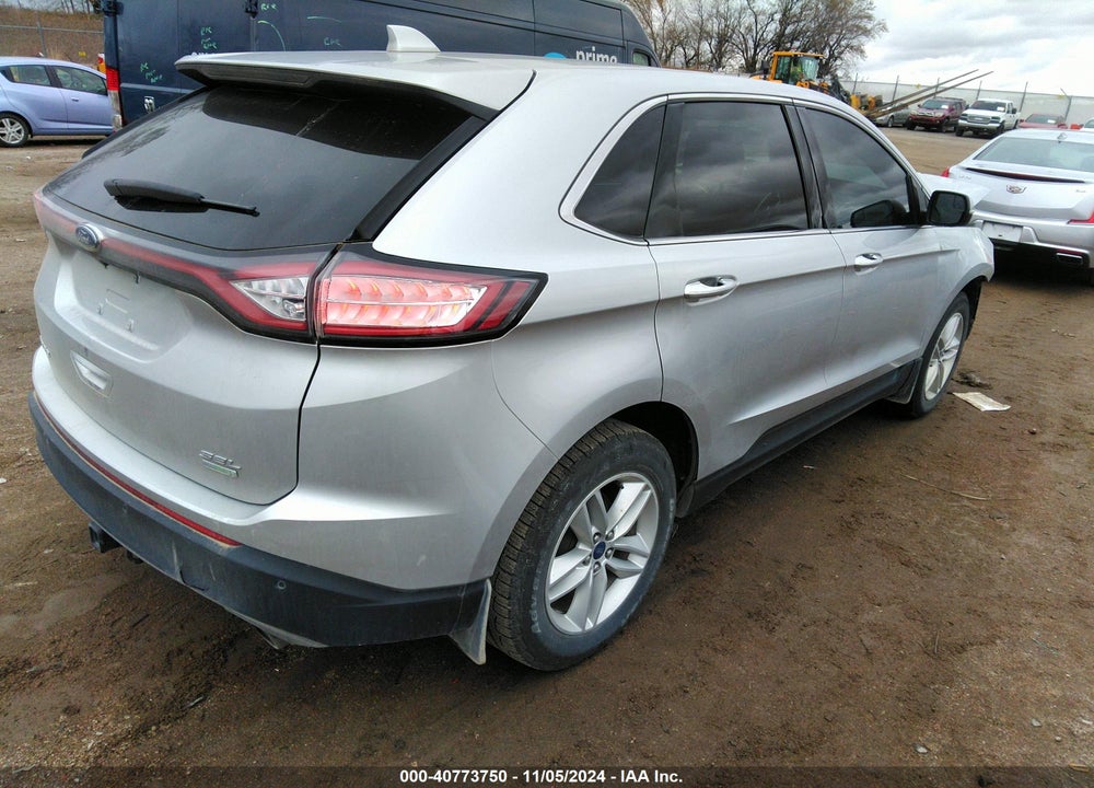2015 FORD EDGE SEL VIN: 2FMTK3J98FBC33651