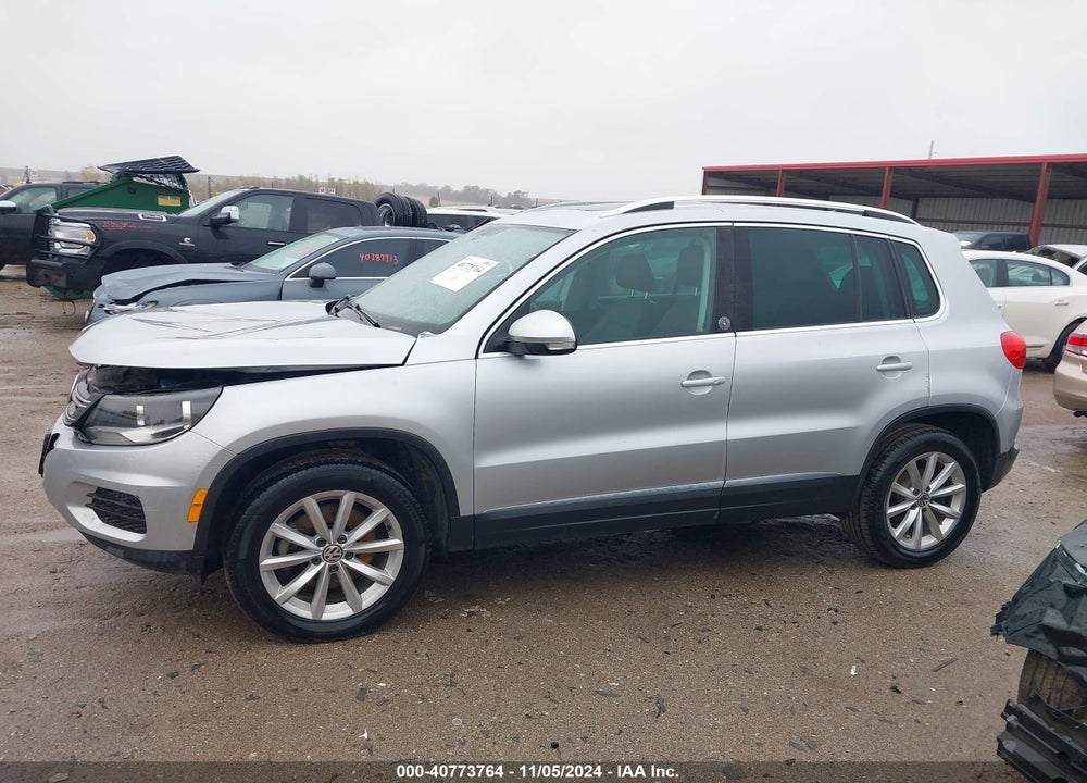 2017 VOLKSWAGEN TIGUAN 2.0T WOLFSBURG EDITION VIN: WVGRV7AX7HK016768