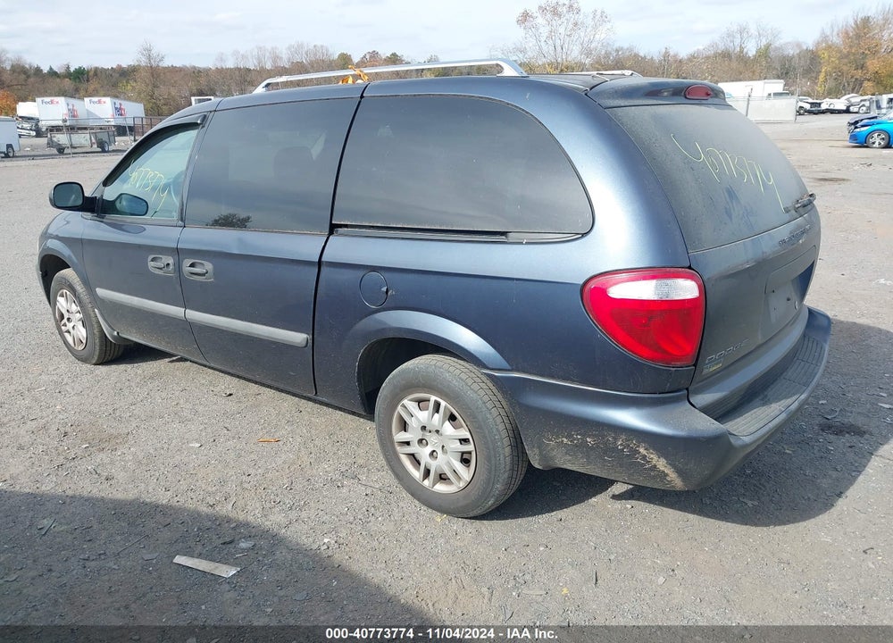 2007 DODGE GRAND CARAVAN SE VIN: 1D4GP24E67B193199